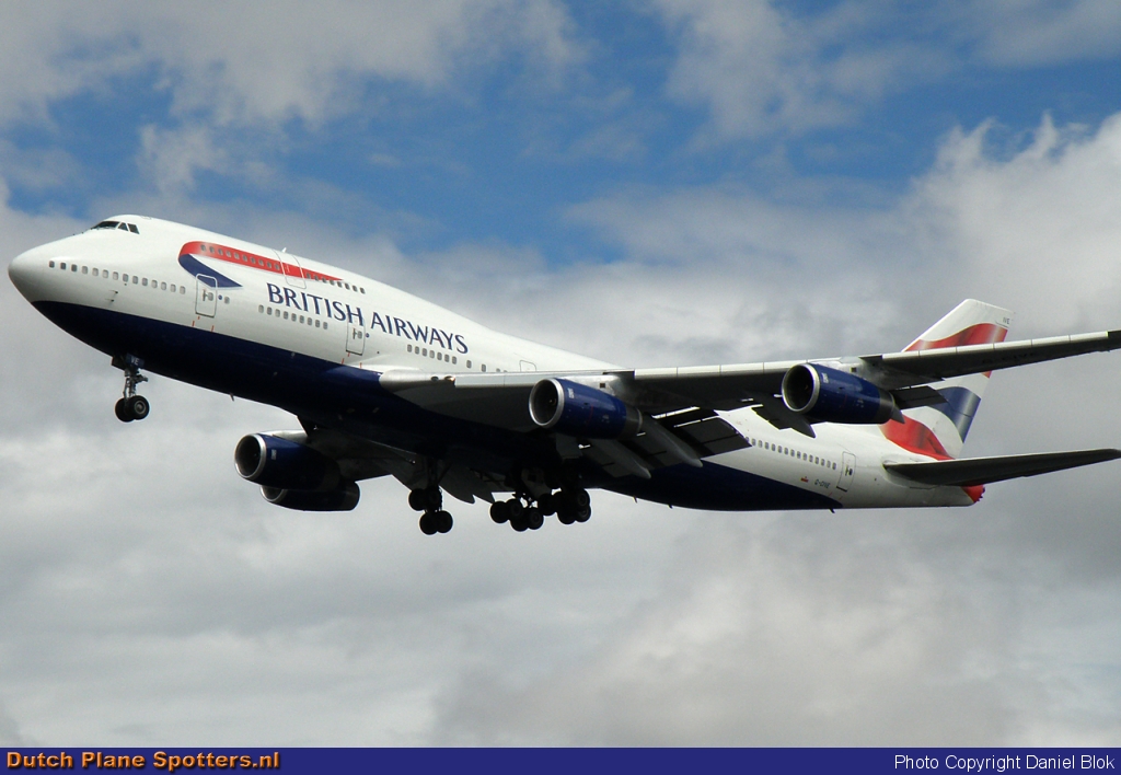 G-CIVE Boeing 747-400 British Airways by Daniel Blok