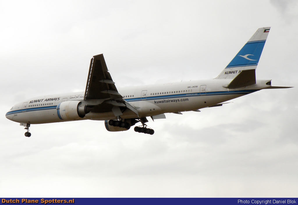 9K-AOB Boeing 777-200 Kuwait Airways by Daniel Blok