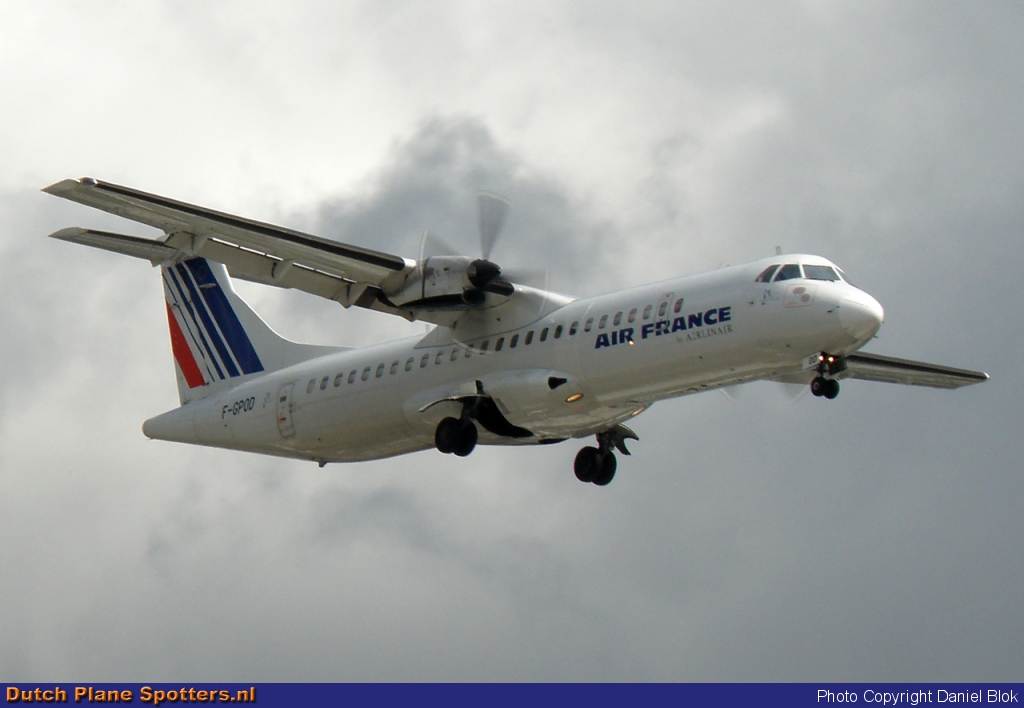 F-GPOD ATR 72 Airlinair (Air France) by Daniel Blok