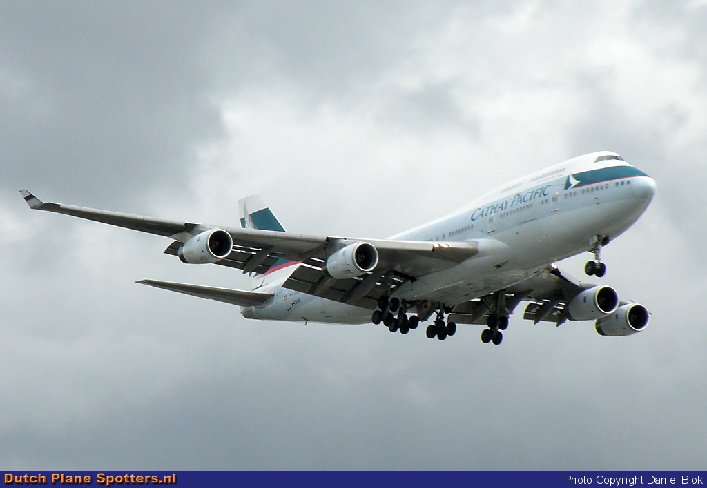 B-HUG Boeing 747-400 Cathay Pacific by Daniel Blok