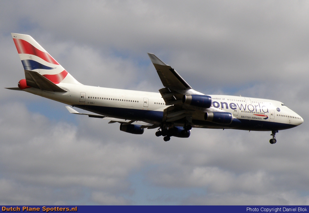 G-BNLJ Boeing 747-400 British Airways by Daniel Blok