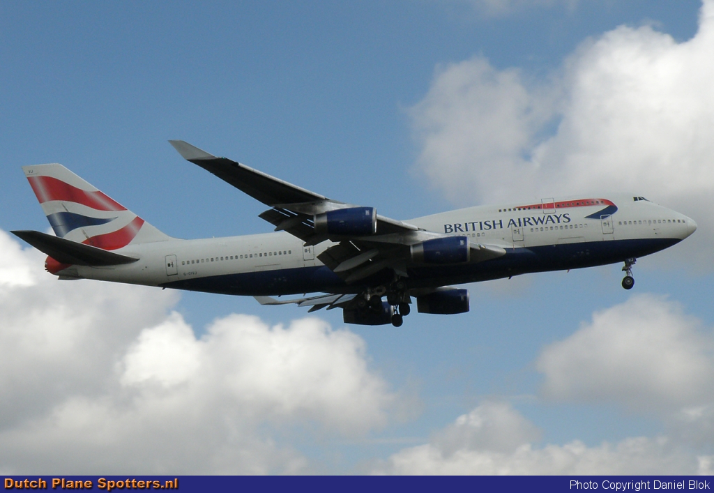 G-CIVJ Boeing 747-400 British Airways by Daniel Blok