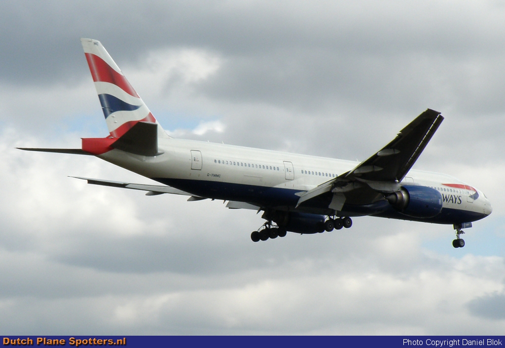 G-YMMC Boeing 777-200 British Airways by Daniel Blok