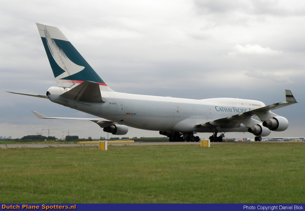 B-KAG Boeing 747-400 Cathay Pacific Cargo by Daniel Blok