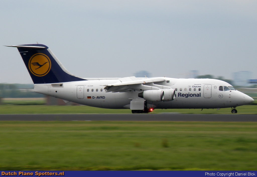 D-AVRD BAe 146 CityLine (Lufthansa Regional) by Daniel Blok