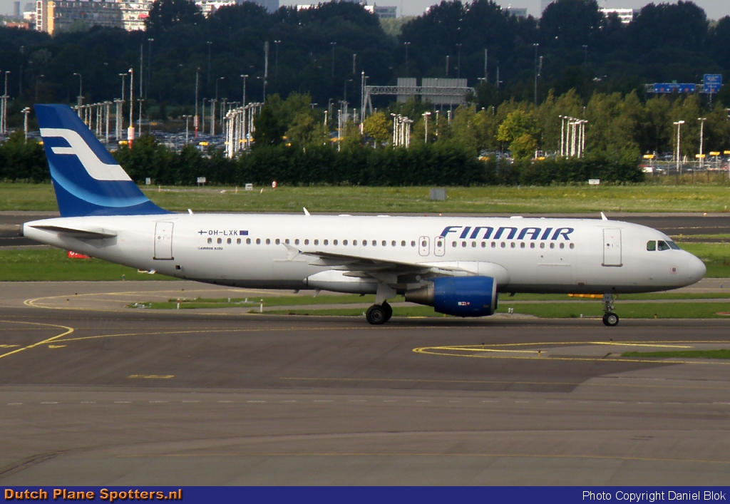 OH-LXK Airbus A320 Finnair by Daniel Blok