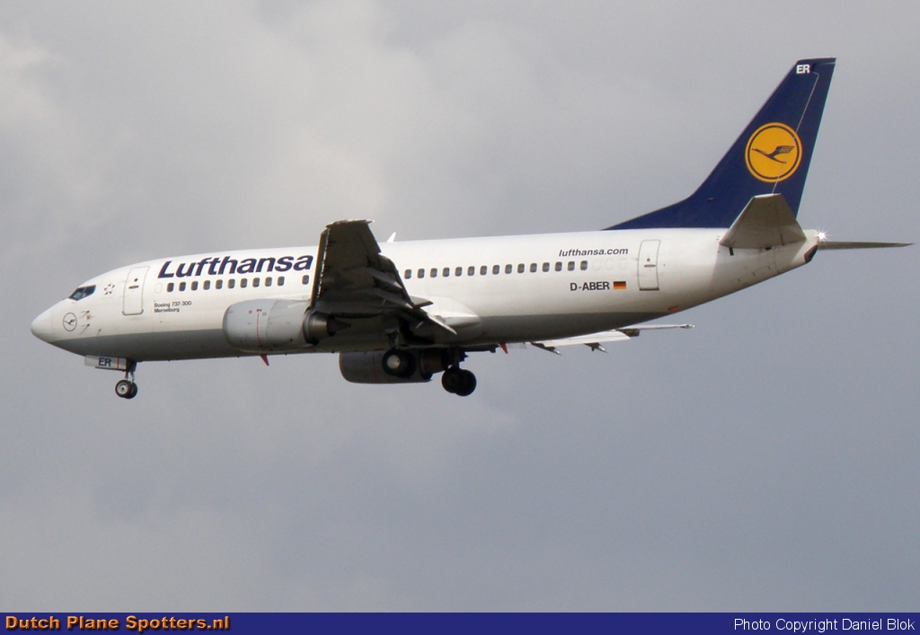 D-ABER Boeing 737-300 Lufthansa by Daniel Blok