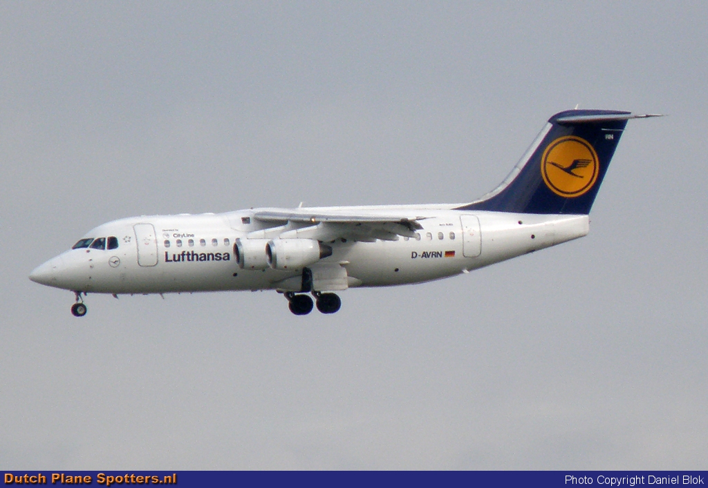 D-AVRN BAe 146 CityLine (Lufthansa Regional) by Daniel Blok
