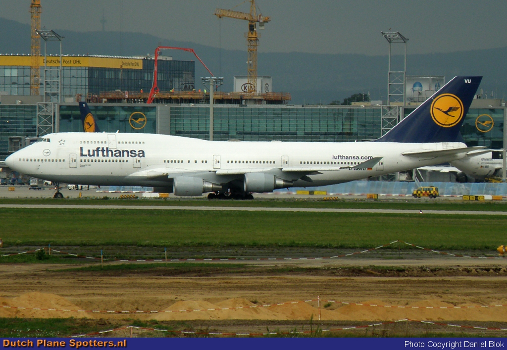 D-ABVU Boeing 747-400 Lufthansa by Daniel Blok