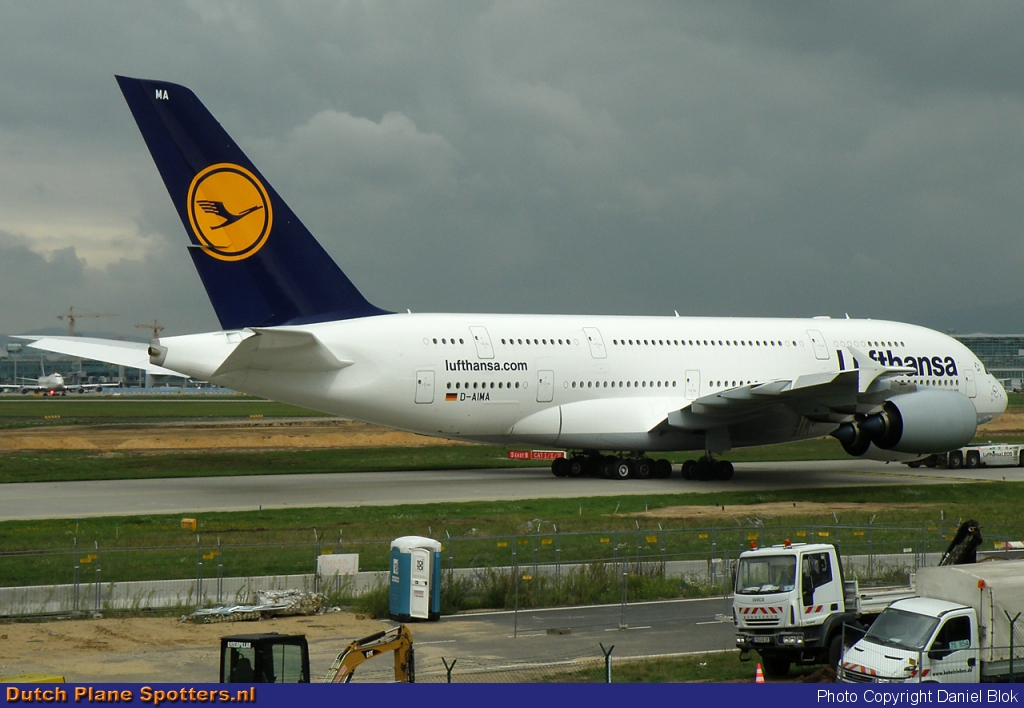 D-AIMA Airbus A380-800 Lufthansa by Daniel Blok