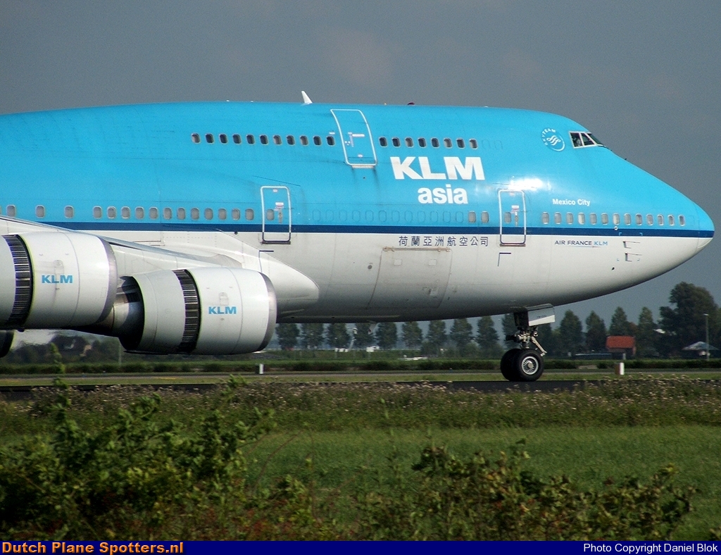 PH-BFM Boeing 747-400 KLM Asia by Daniel Blok