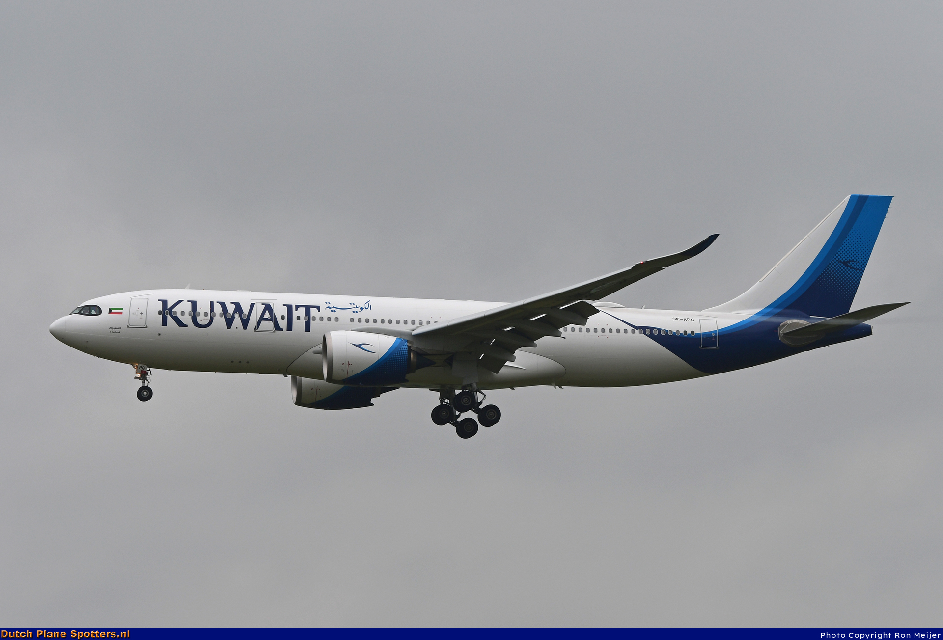 9K-APG Airbus A330-800neo Kuwait Airways by Ron Meijer