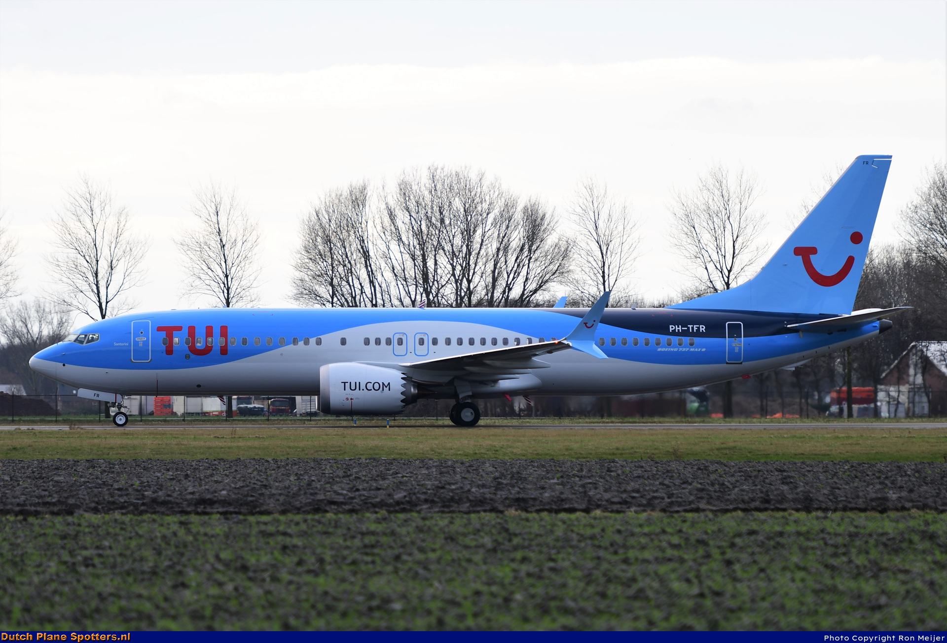 PH-TFR Boeing 737 MAX 8 TUI Airlines Netherlands by Ron Meijer