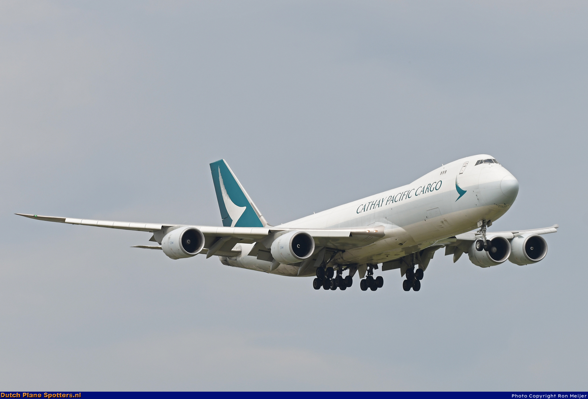 B-LJN Boeing 747-8 Cathay Pacific Cargo by Ron Meijer