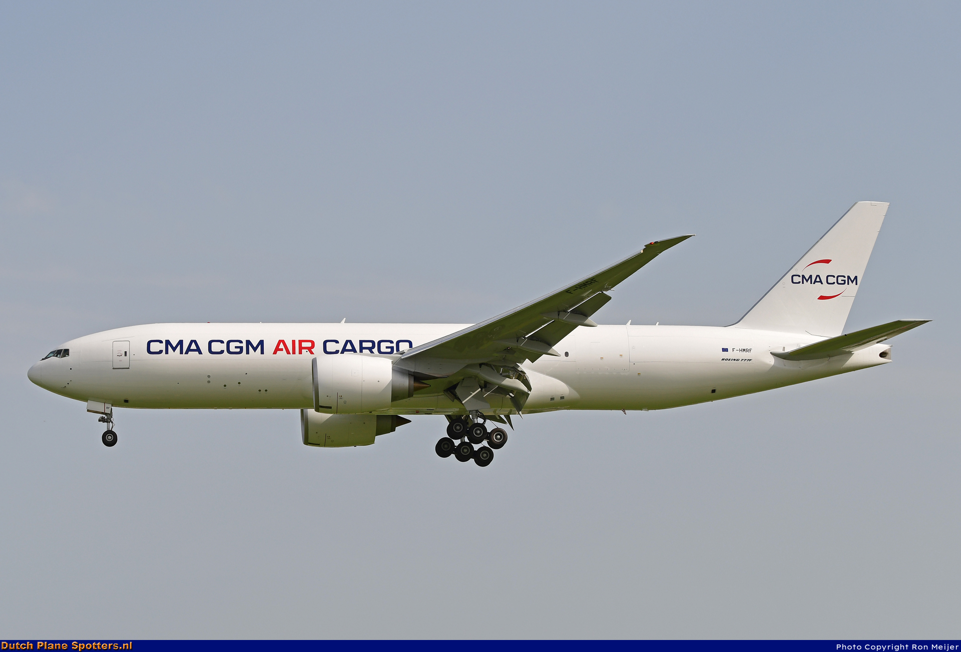 F-HMRF Boeing 777-F CMA SGM Air Cargo by Ron Meijer