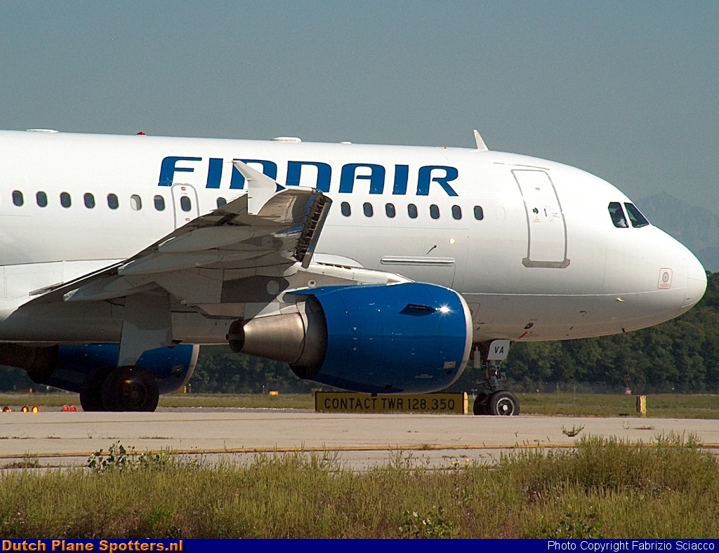 OH-LVA Airbus A319 Finnair by Fabrizio Sciacco
