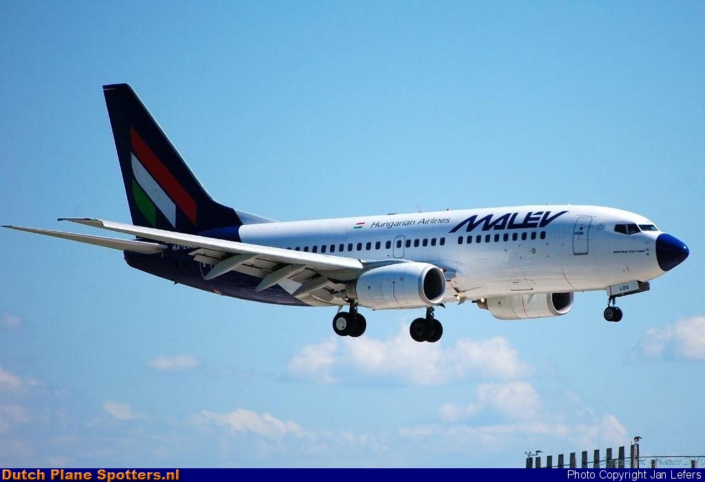 HA-LOS Boeing 737-700 Malev Hungarian Airlines by Jan Lefers