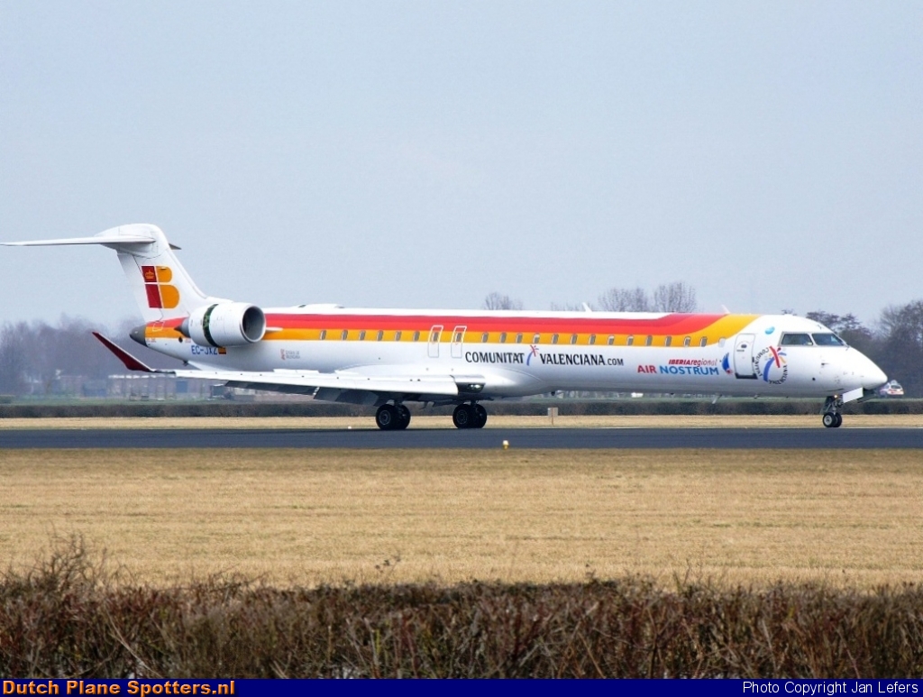 EC-JXZ Bombardier Canadair CRJ900 Air Nostrum (Iberia Regional) by Jan Lefers