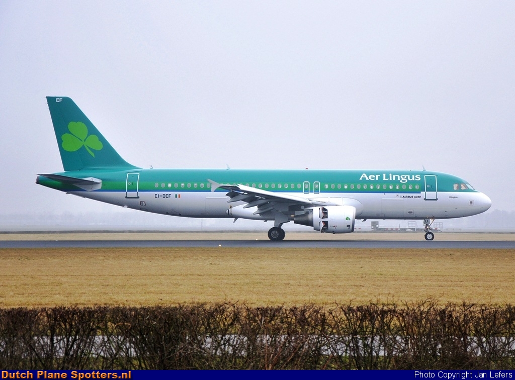EI-DEF Airbus A320 Aer Lingus by Jan Lefers
