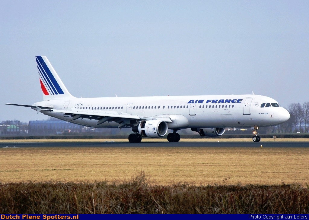 F-GTAL Airbus A321 Air France by Jan Lefers