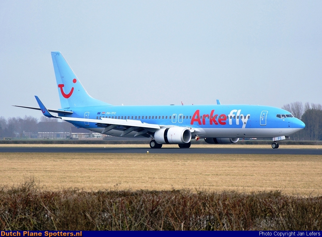 PH-TFC Boeing 737-800 ArkeFly by Jan Lefers
