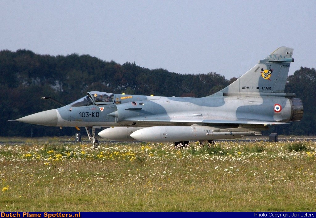 112 / 103-KQ Dassault Mirage 2000 MIL - French Air Force by Jan Lefers