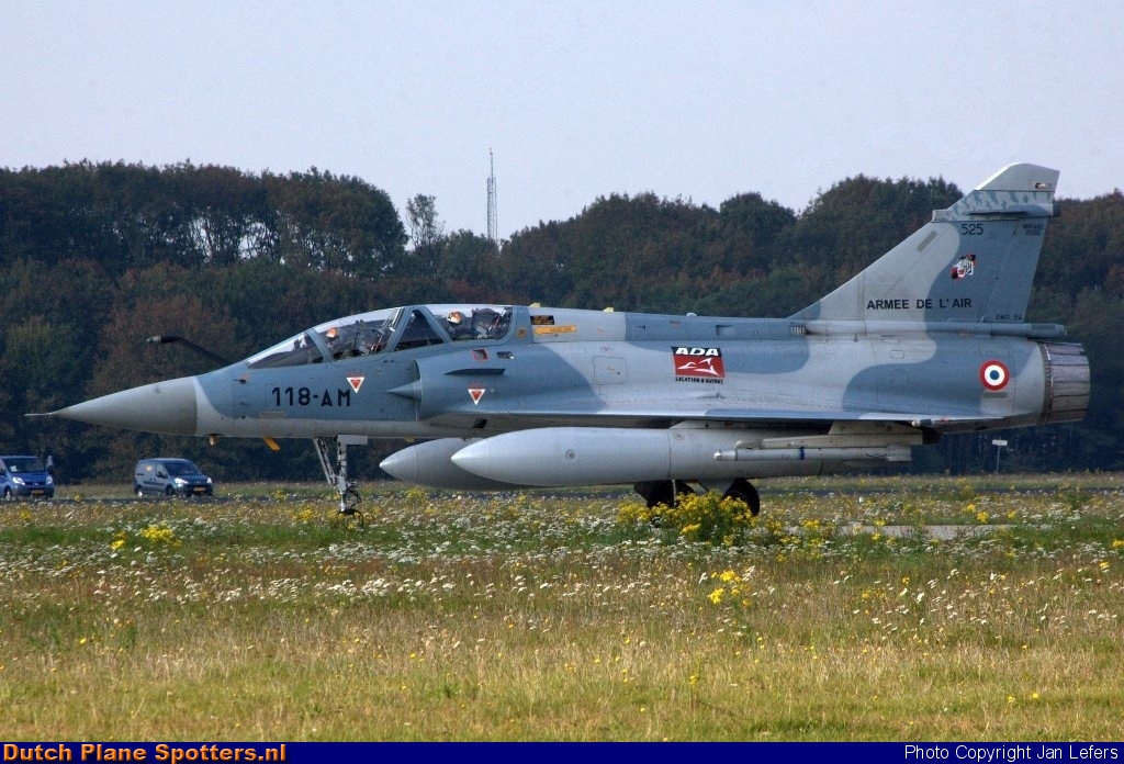 525 / 118-AM Dassault Mirage 2000 MIL - French Air Force by Jan Lefers