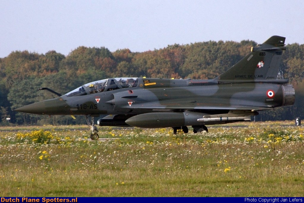 635 / 118-AS Dassault Mirage 2000 MIL - French Air Force by Jan Lefers