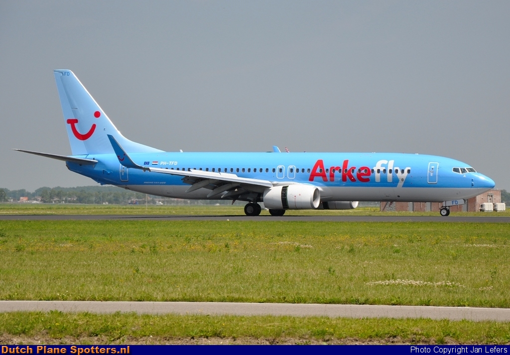 PH-TFD Boeing 737-800 ArkeFly by Jan Lefers