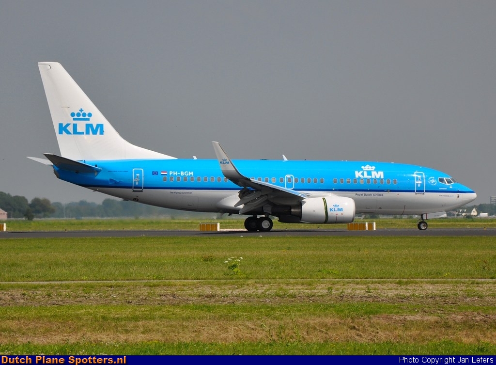 PH-BGM Boeing 737-700 KLM Royal Dutch Airlines by Jan Lefers