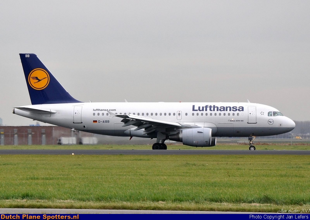 D-AIBB Airbus A319 Lufthansa by Jan Lefers