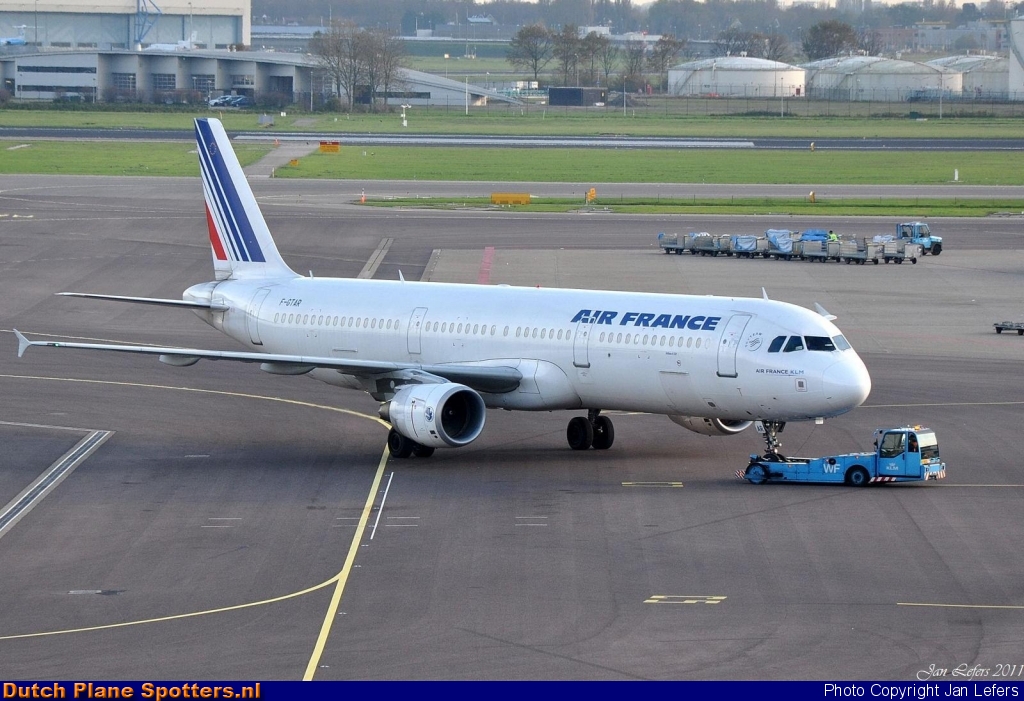 F-GTAR Airbus A321 Air France by Jan Lefers