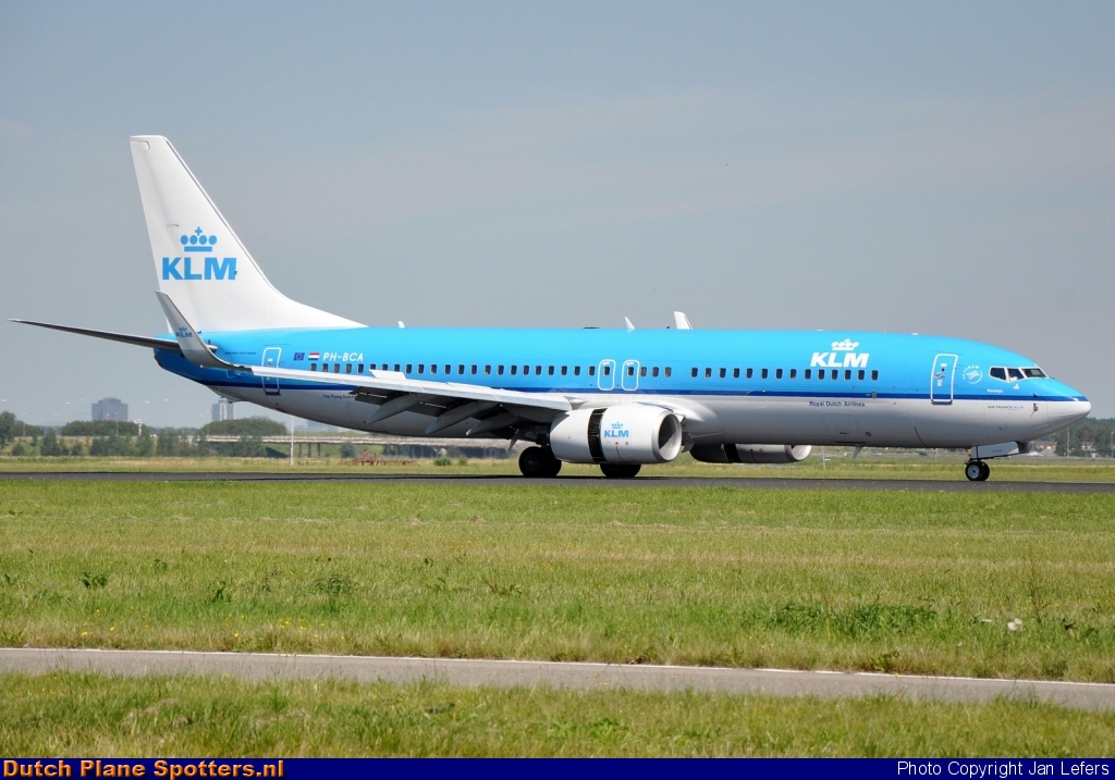 PH-BCA Boeing 737-800 KLM Royal Dutch Airlines by Jan Lefers