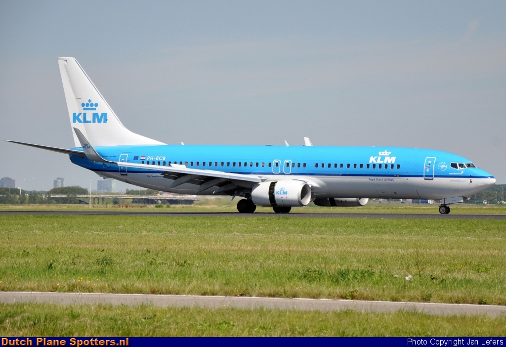 PH-BCB Boeing 737-800 KLM Royal Dutch Airlines by Jan Lefers