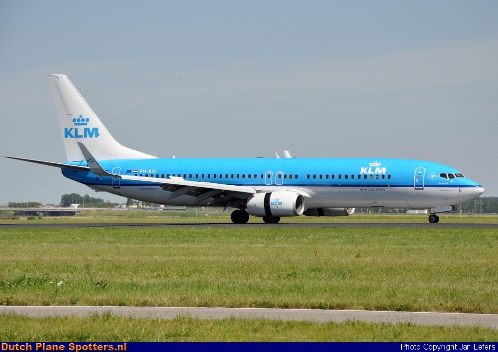 PH-BXI Boeing 737-800 KLM Royal Dutch Airlines by Jan Lefers