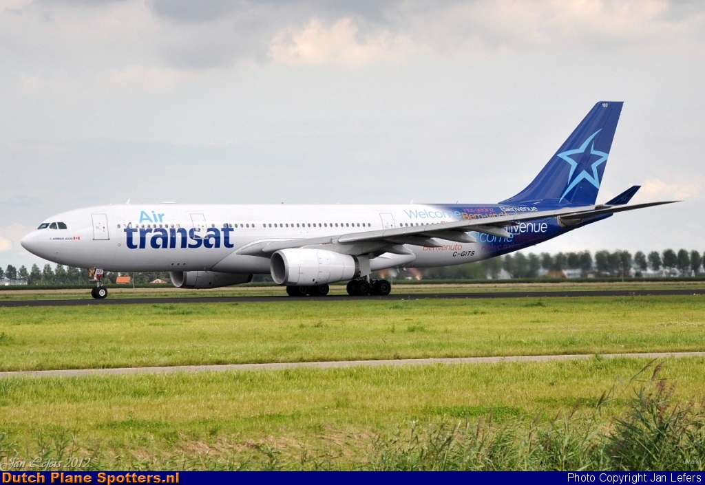C-GITS Airbus A330-200 Air Transat by Jan Lefers