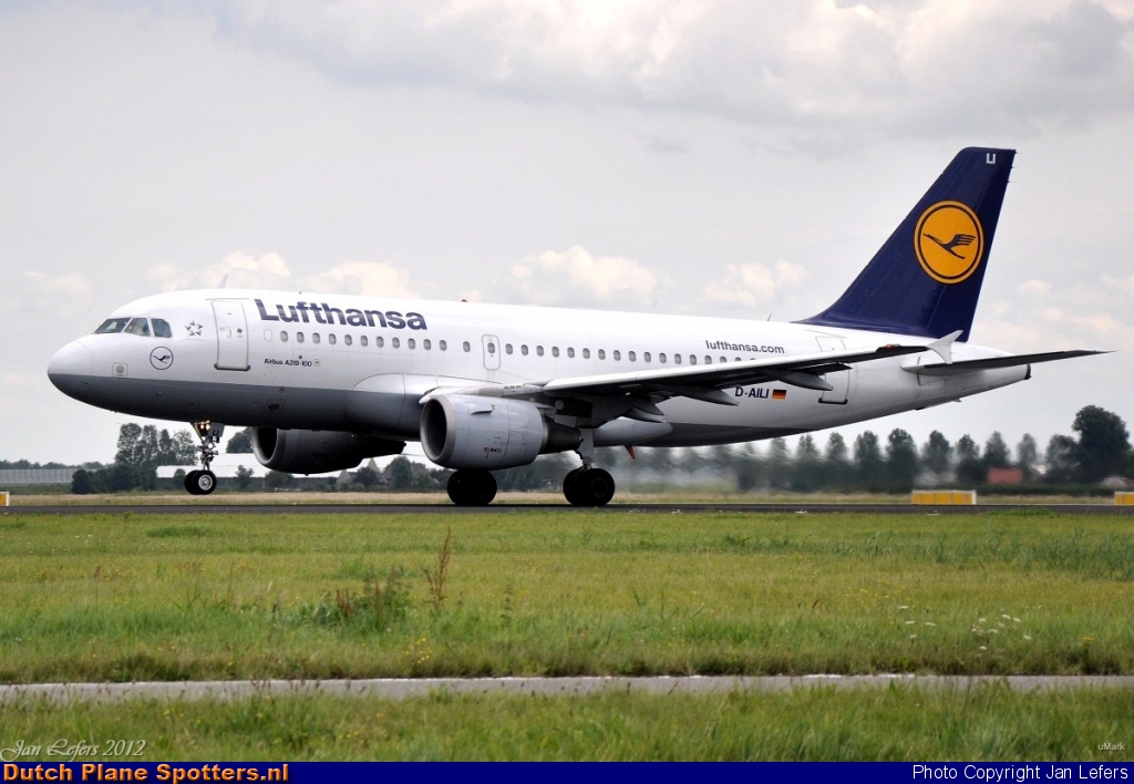 D-AILI Airbus A319 Lufthansa by Jan Lefers