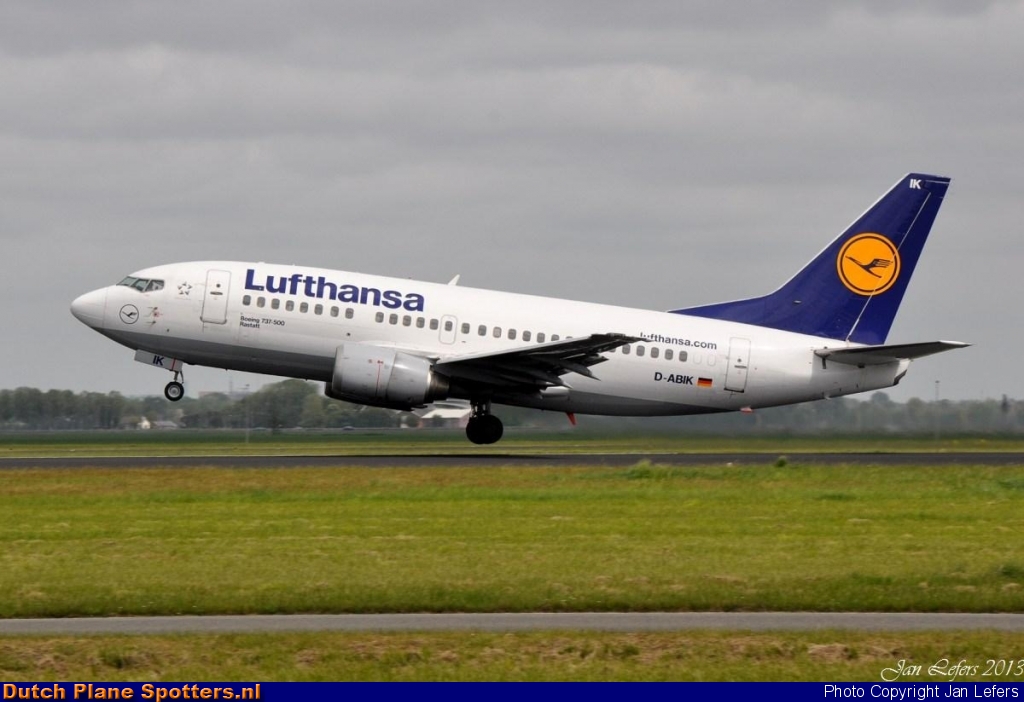 D-ABIK Boeing 737-500 Lufthansa by Jan Lefers