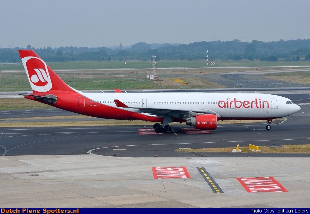 D-ABXC Airbus A330-200 Air Berlin by Jan Lefers