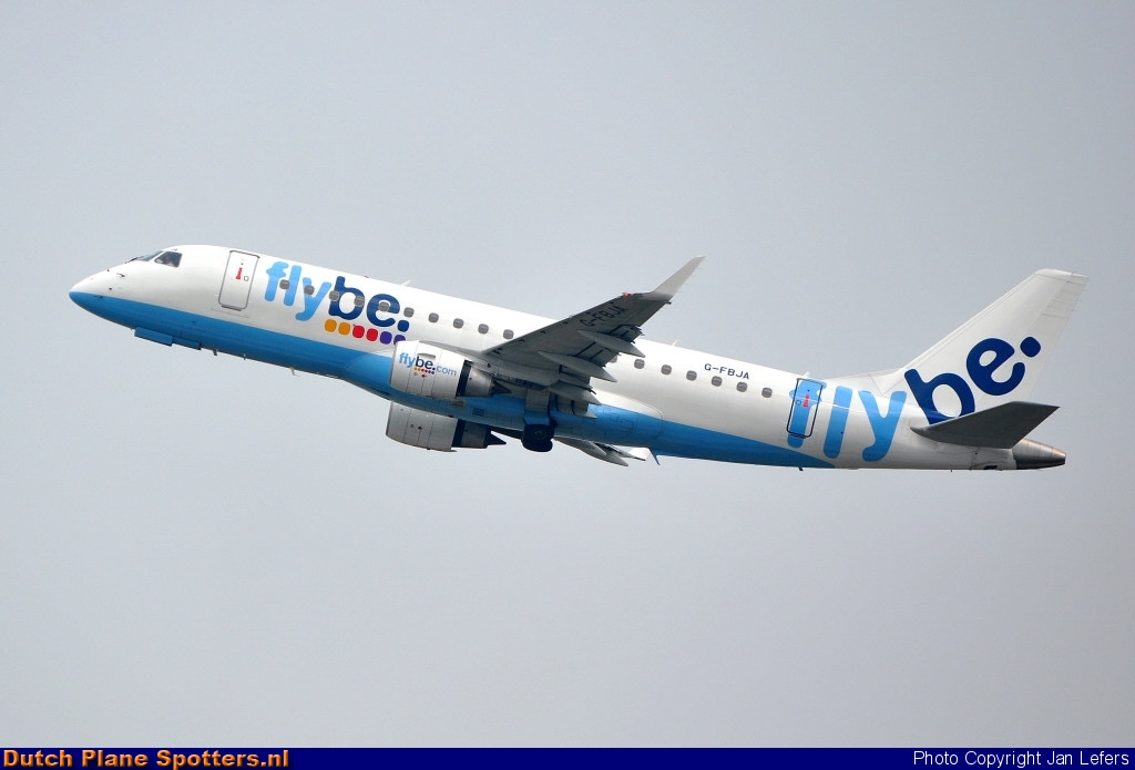 G-FBJA Embraer 170 Flybe by Jan Lefers
