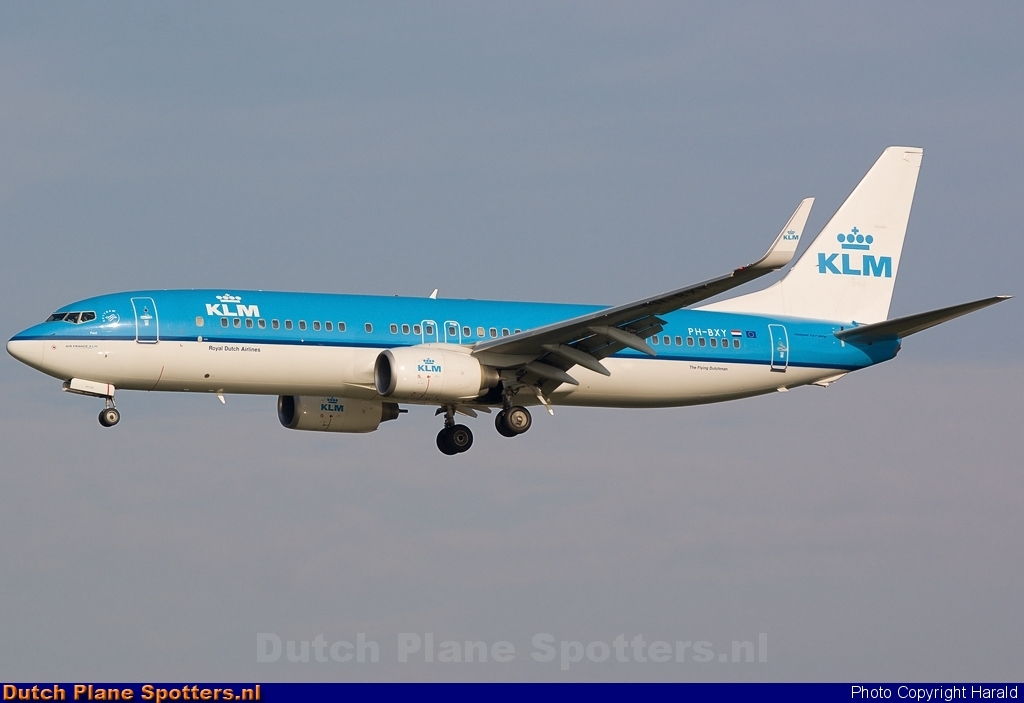PH-BXY Boeing 737-800 KLM Royal Dutch Airlines by Harald Eulenberg