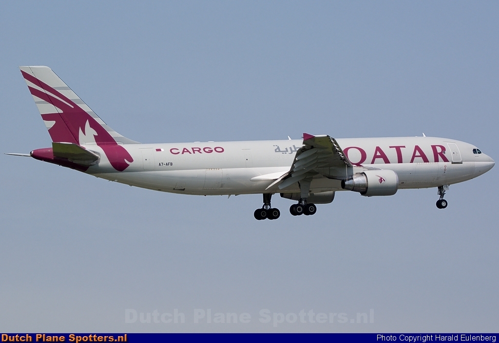 A7-AFB Airbus A300 Qatar Airways Cargo by Harald Eulenberg
