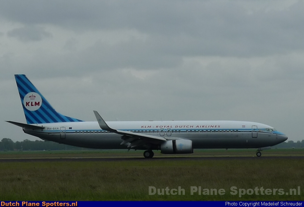 PH-BXA Boeing 737-800 KLM Royal Dutch Airlines by Madelief Schreuder