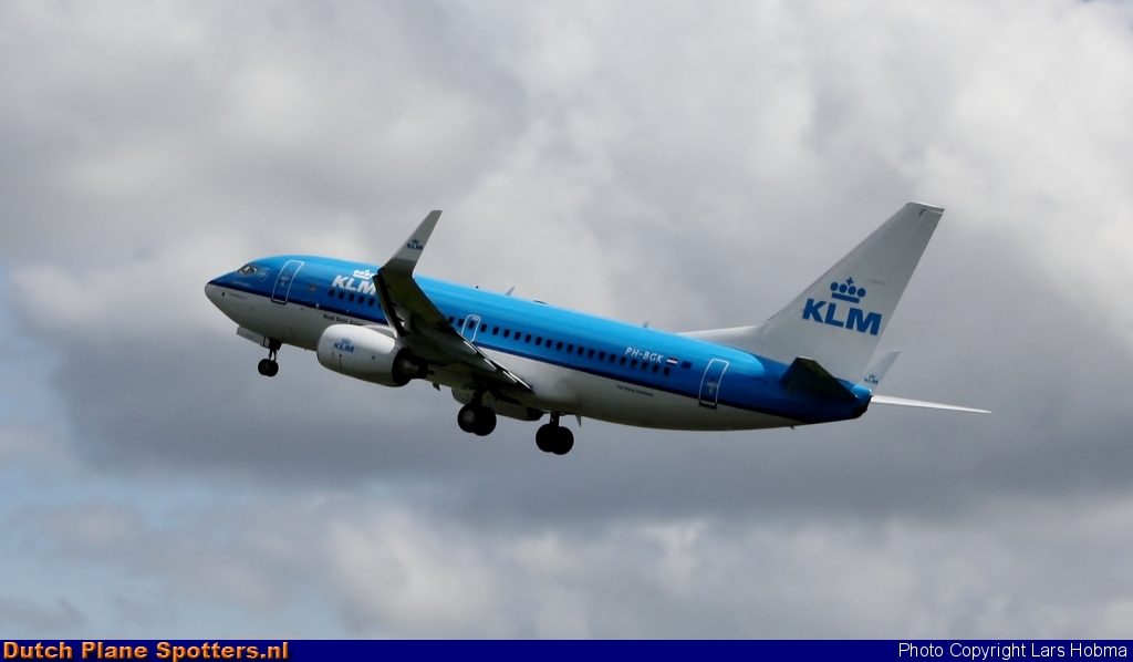 PH-BGK Boeing 737-700 KLM Royal Dutch Airlines by Lars Hobma