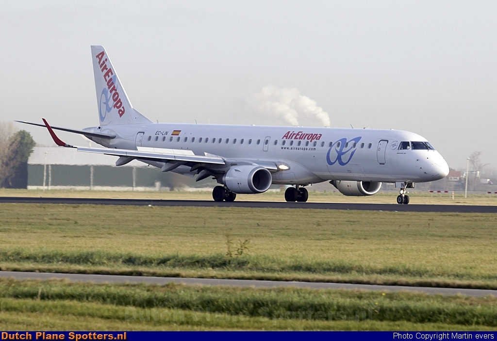 EC-LIN Embraer 195 Air Europa by Martin evers