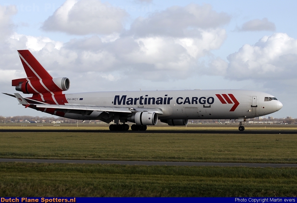 PH-MCY McDonnell Douglas MD-11 Martinair Cargo by Martin evers