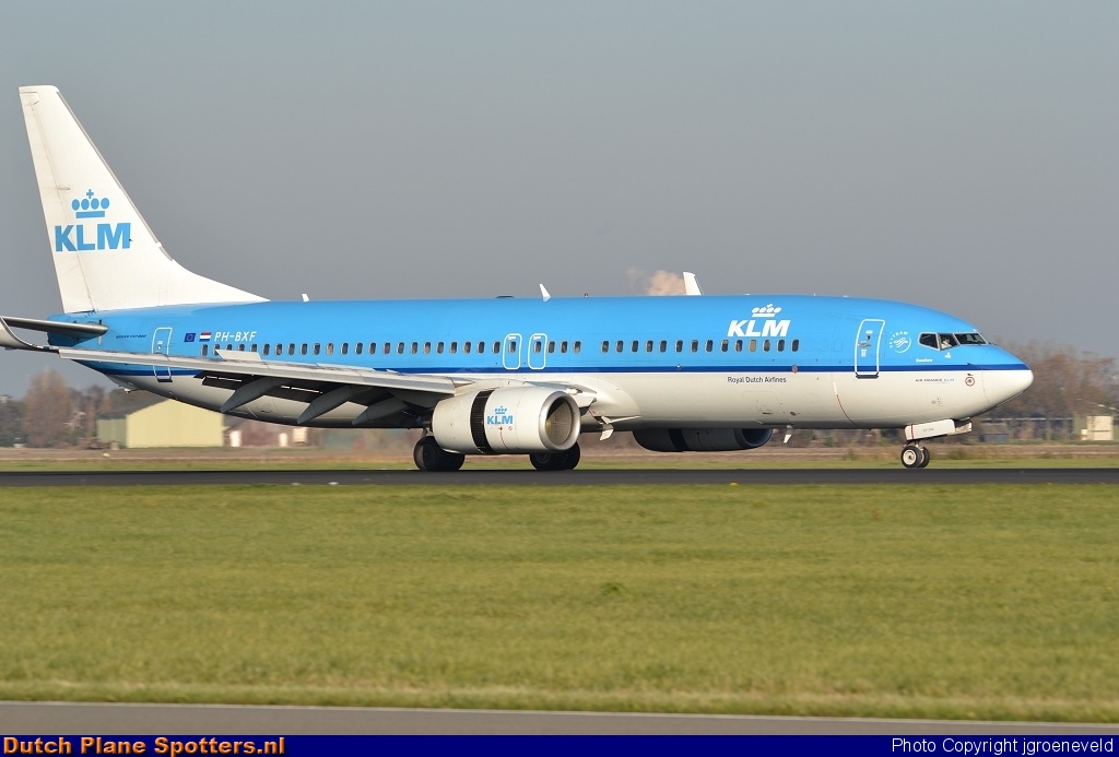 PH-BXF Boeing 737-800 KLM Royal Dutch Airlines by jgroeneveld