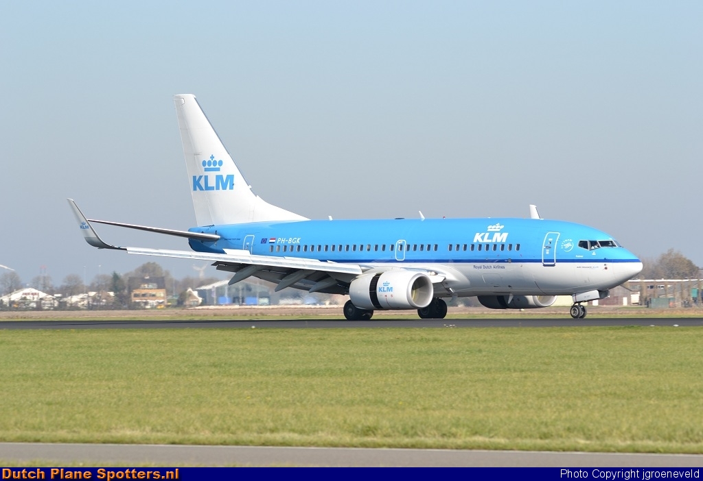 PH-BGK Boeing 737-700 KLM Royal Dutch Airlines by jgroeneveld