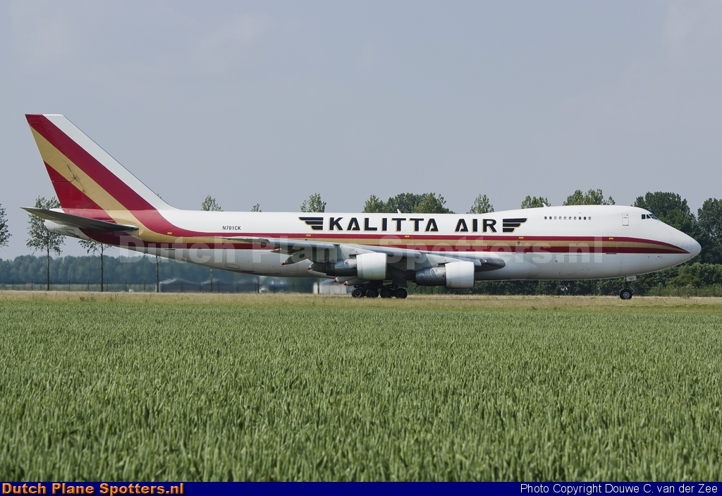 N701CK Boeing 747-200 Kalitta by Douwe C. van der Zee