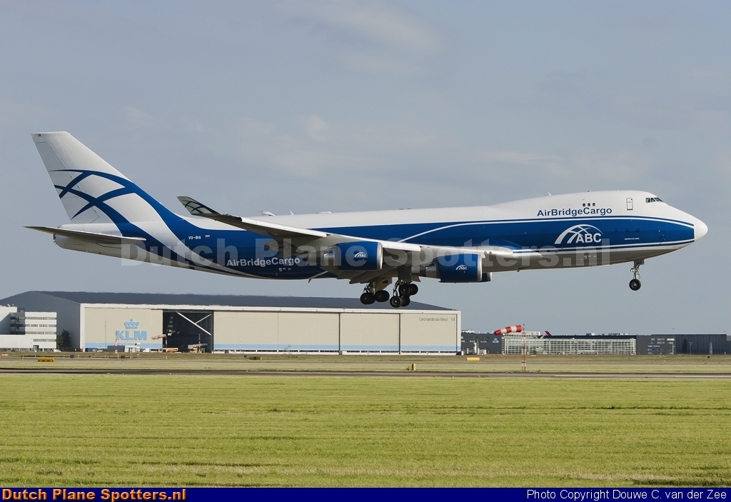 VQ-BIA Boeing 747-400 AirBridgeCargo by Douwe C. van der Zee